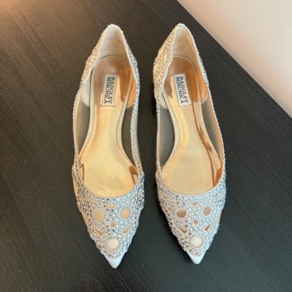 Badgley Mischka Jeweled Flat - Picture 4 of 6